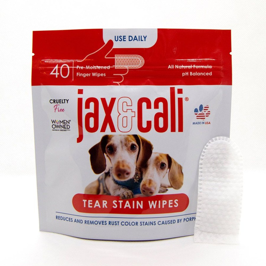 Grooming & Shampoos Jax & Cali | Jax & Cali Tear Stain Wipes