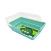 For Cats & Other Critters Oxbow | Oxbow Small Animal Rectangle Litter Pan With Removable Shield