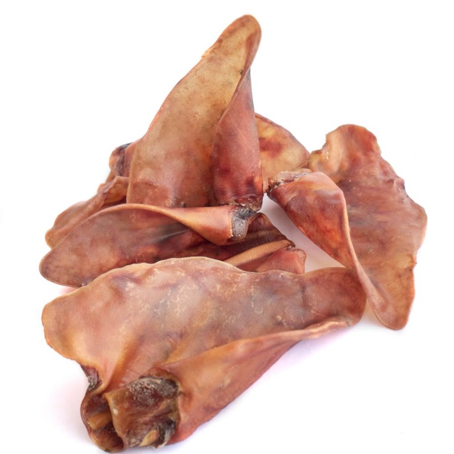 Treats SuperCan Bullysticks | Shrinkwrap Pig Ears Jumbo