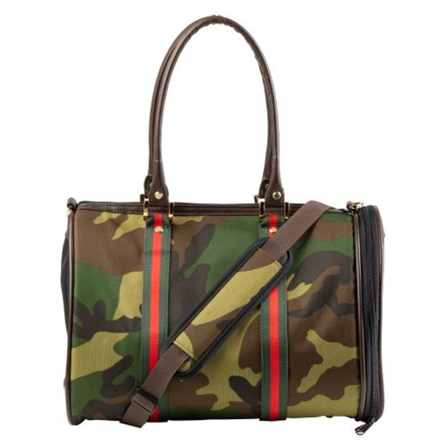 Totes & Carriers PETOTE® | Duffel - Camouflage With Stripe