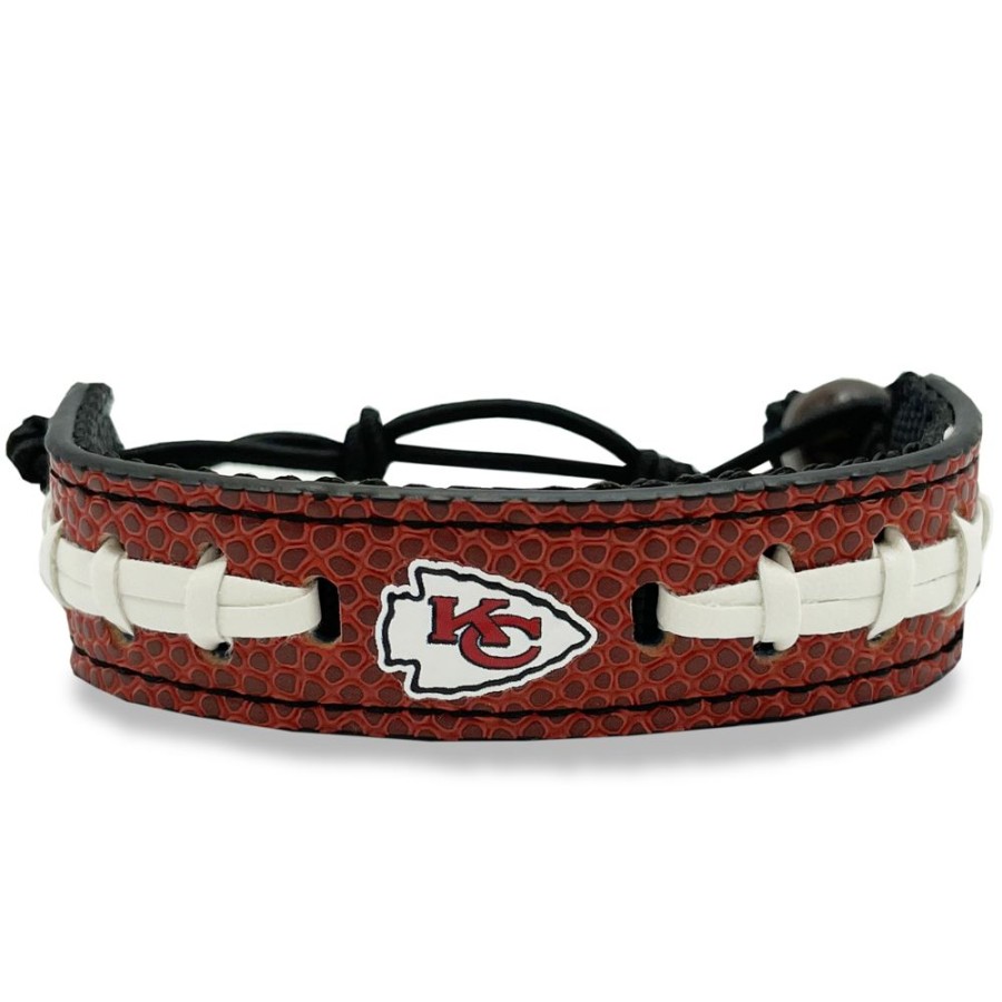 Stuff For Humans Pets First, Inc. | Kansas City Chiefs Human Pebble Grain Bracelet