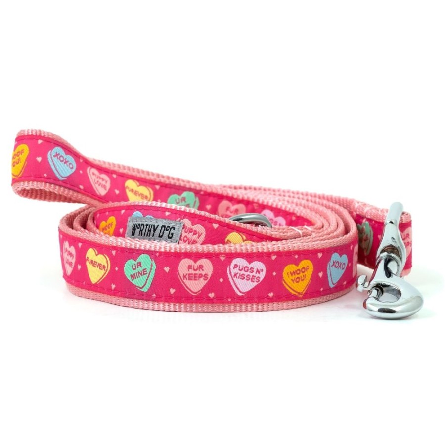 Collars, Leads & Accessories The Worthy Dog | Puppy Love Collar & Lead Collection