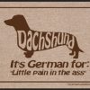 For The Home High Cotton, Inc. | Dachshund It'S German For... - Doormat