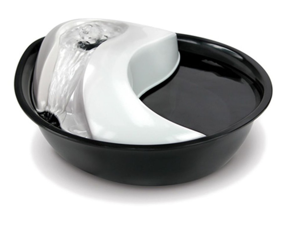 Bowls & Feeding Supplies Pioneer Pet Products™ | Plastic Drinking Fountain - Rain Drop Design