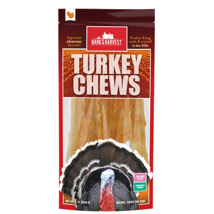 Treats Bark & Harvest | Usa Turkey Tendons 2Oz.