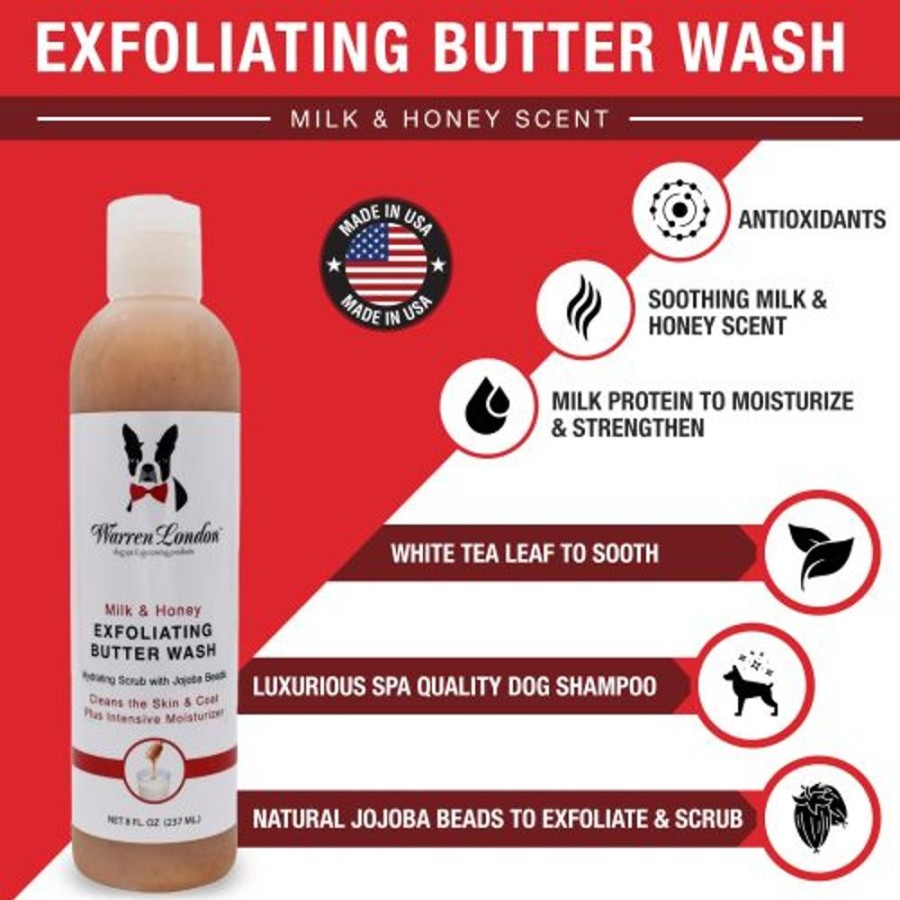 Grooming & Shampoos Warren London | Exfoliating Butter Wash With Jojoba Beads By Warren London