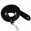 Collars, Leads & Accessories Auburn Leathercrafters | Black Nylon Web Training Leads