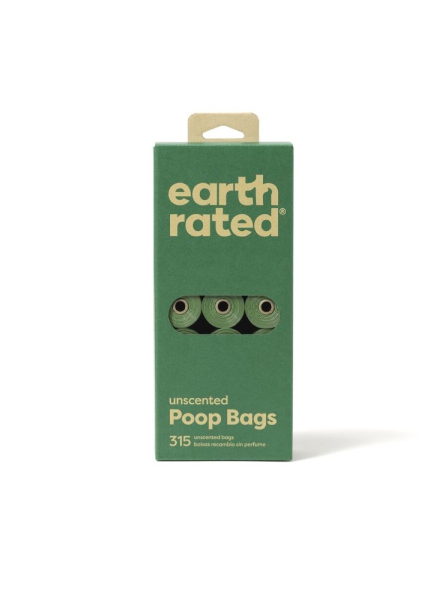 Stain, Odor & Clean-Up Products Earth Rated™ | Earth Rated Unscented Poop Bags 315Ct On 21 Refill Rolls