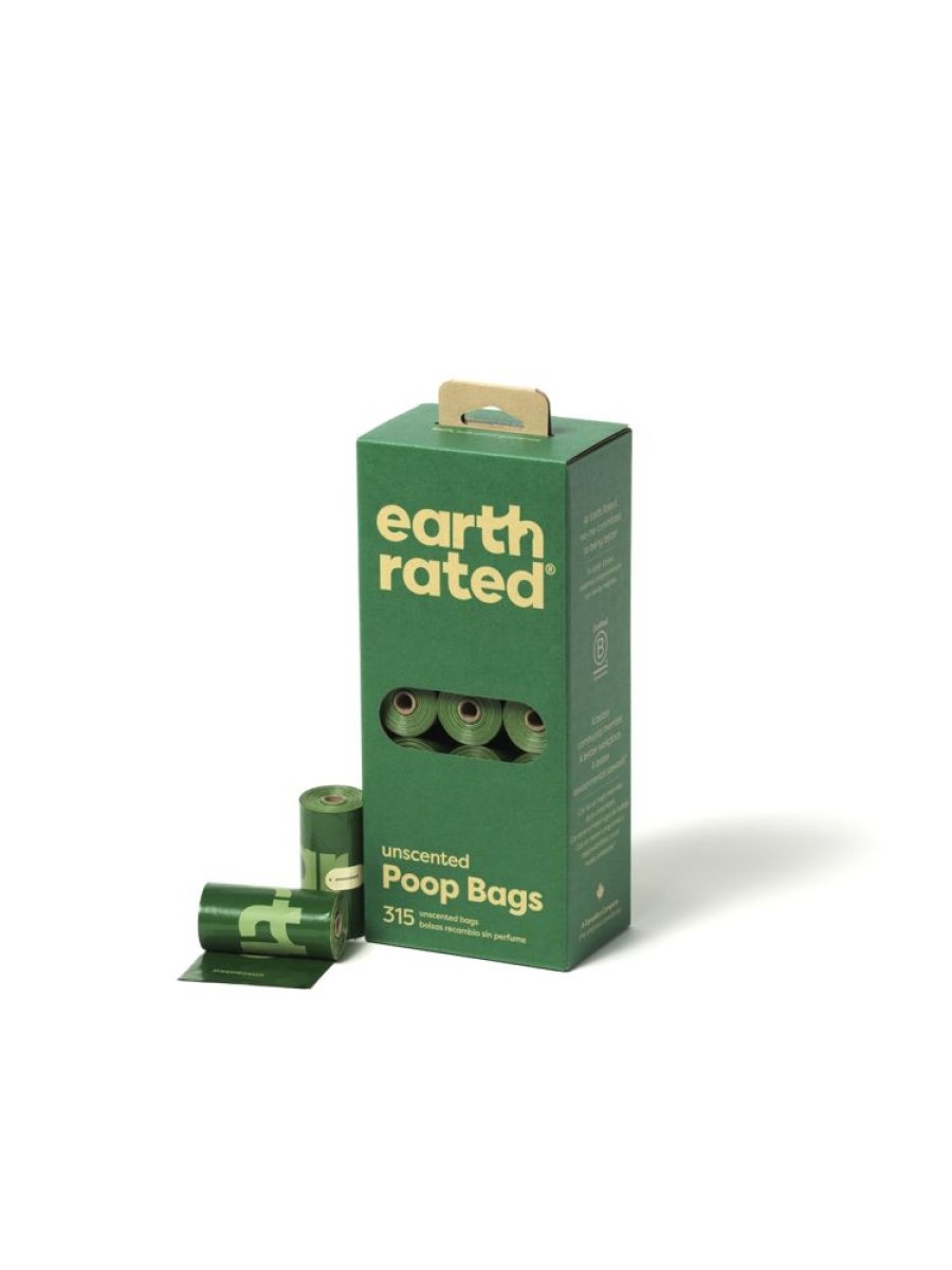 Stain, Odor & Clean-Up Products Earth Rated™ | Earth Rated Unscented Poop Bags 315Ct On 21 Refill Rolls