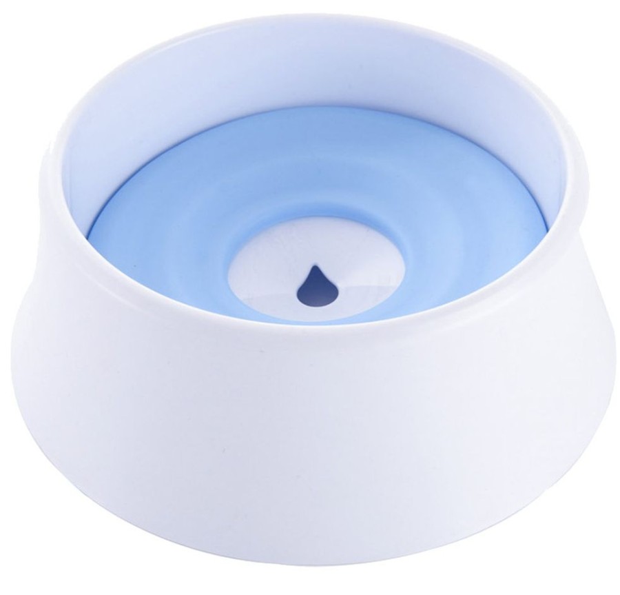 Bowls & Feeding Supplies Pet Life | Pet Life® 'Pud-Guard' Anti-Spill Floating Water And Food Bowl