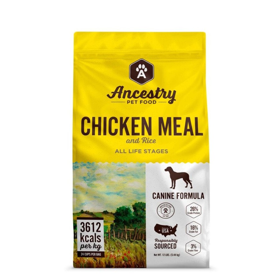 Pet Food Ancestry Pet Food | Ancestry Dog Food - Chicken Meal And Rice*