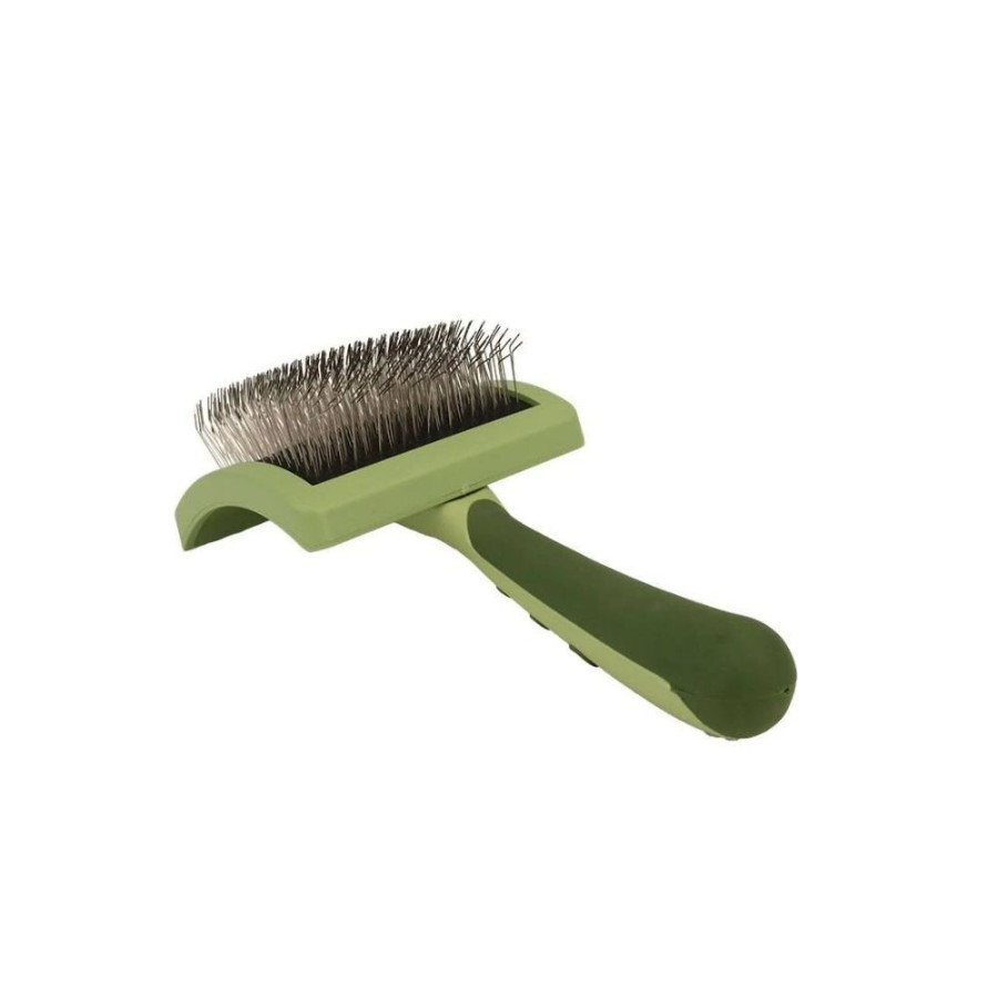 Grooming & Shampoos Safari® | Safari® Curved Firm Slicker Brush With Coated Tips For Long Hair