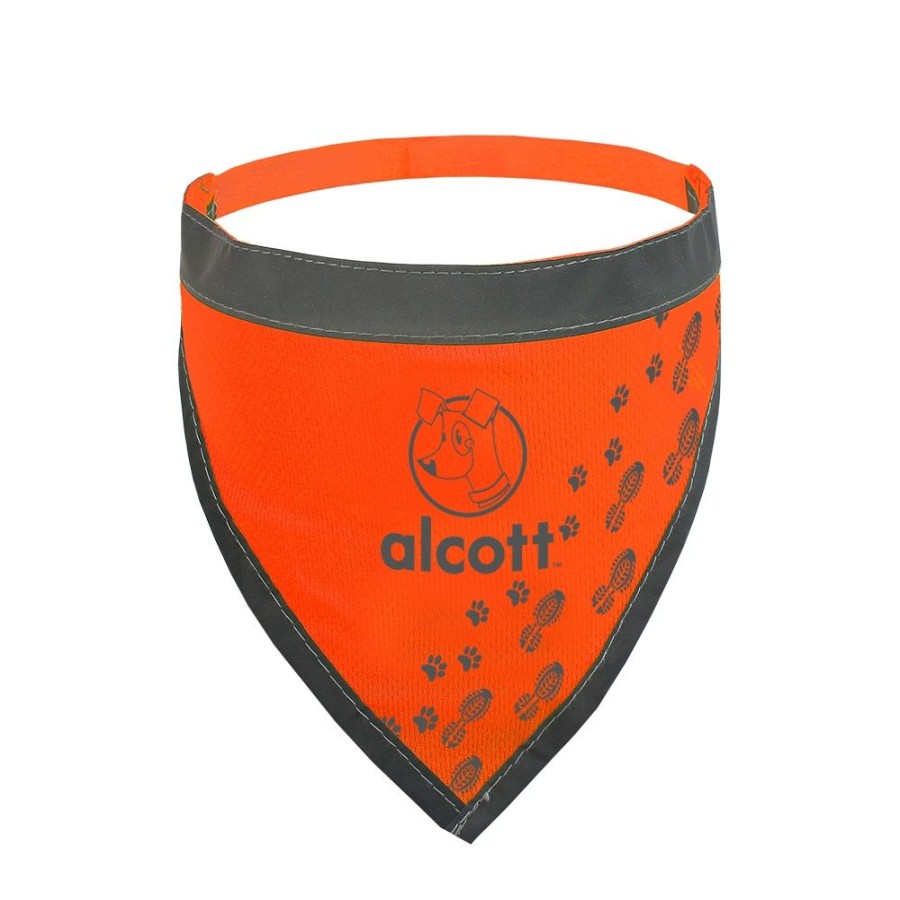 Health & Safety alcott™ | Alcott Visibility Dog Bandana - Neon Orange