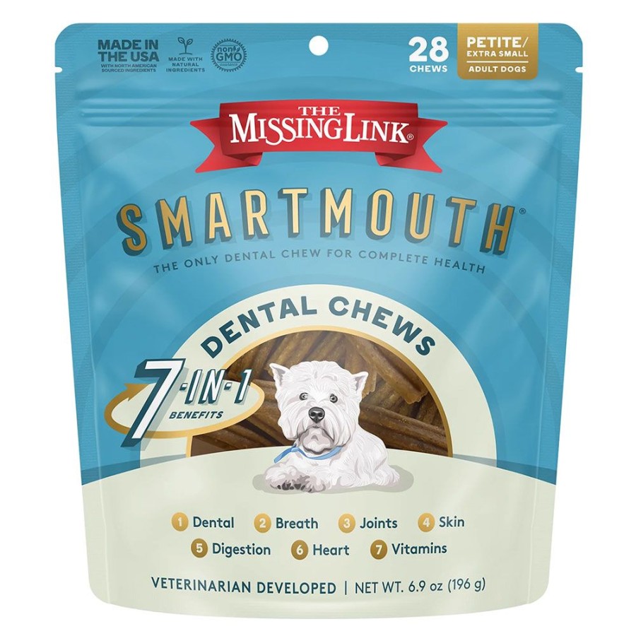 Treats Missing Link | Smartmouth Dental Chews Xs Dogs By The Missing Link