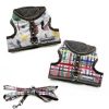 Harnesses Cloak & Dawggie™ | 4160 Plaid - Hedgehog Print Xxs Teacup Dog Harness Vest Up To 8 Lbs