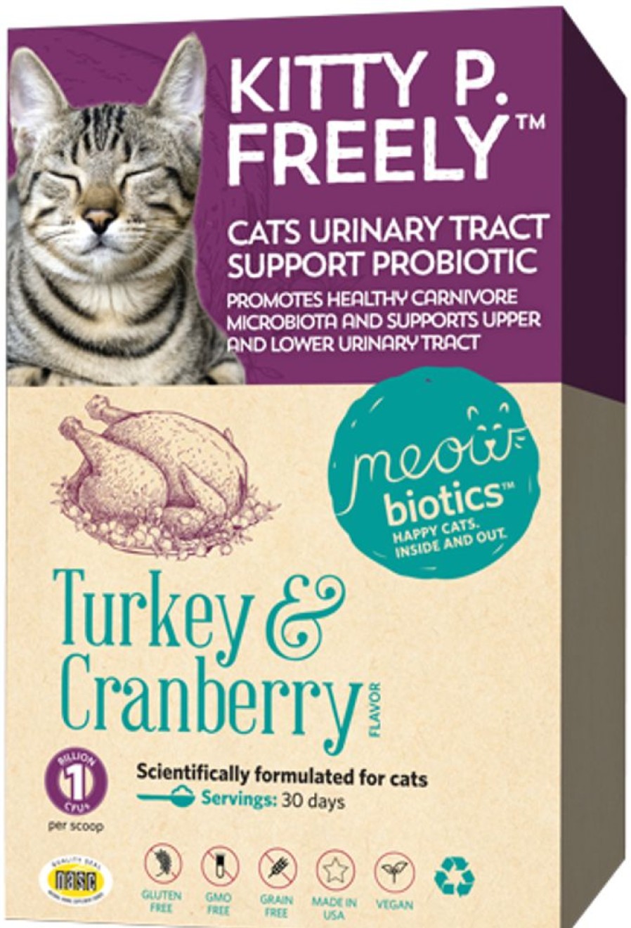 For Cats & Other Critters Fidobiotics | Kitty P. Freely - Urinary Tract Supplement