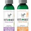 Grooming & Shampoos Veterinarian's Best | Ear Relief Wash Or Dry 4Oz, Vets Best