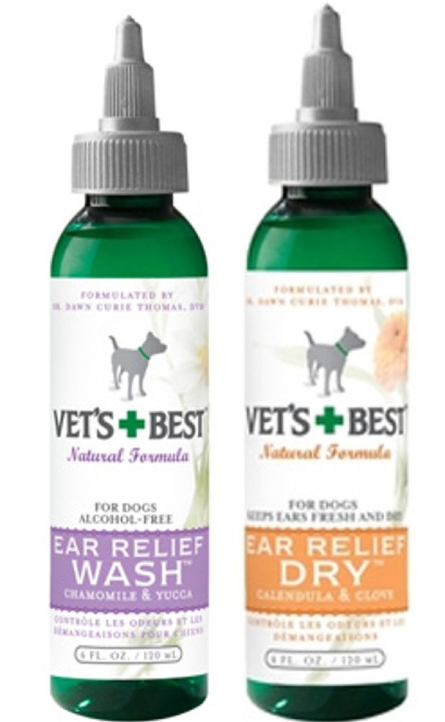 Grooming & Shampoos Veterinarian's Best | Ear Relief Wash Or Dry 4Oz, Vets Best