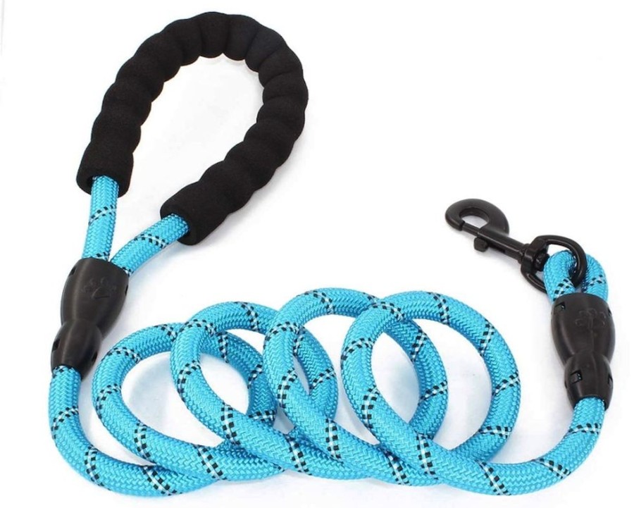 Collars, Leads & Accessories Doggy Tales | Heavyweight Rope Climbing Leash - Blue