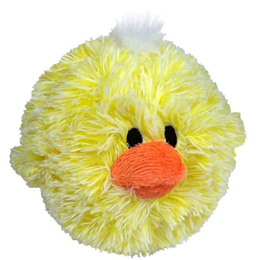 Toys & Playthings PetLou | 4" Ez Squeaker Ball - Chick