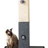 For Cats & Other Critters Petpals | Catry, Natural Minimalist Cat Tree Cat Scratching Post With Natural Sisal Rope And Toys