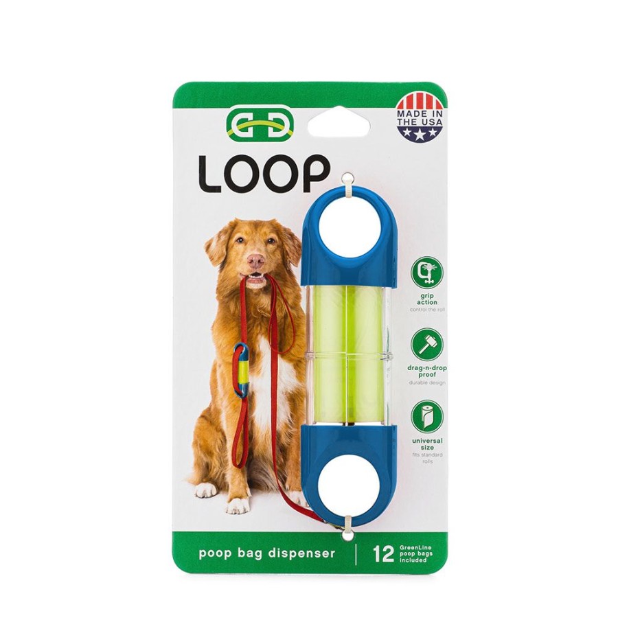 Stain, Odor & Clean-Up Products GreenLine Pet Supply | Loop For Poop - Blue