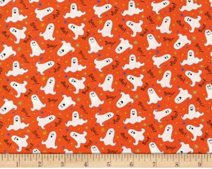 Special Occasion & Holiday Paisley Paw Designs | Halloween Bandana | Halloween Dog Bandana | Ghost Bandana | Glow In The Dark Fabric Too!