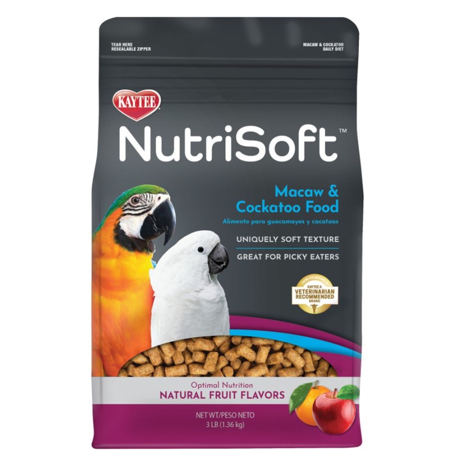 For Cats & Other Critters Kaytee | Kaytee Nutrisoft Macaw Cockatoo 1Ea/3 Lb