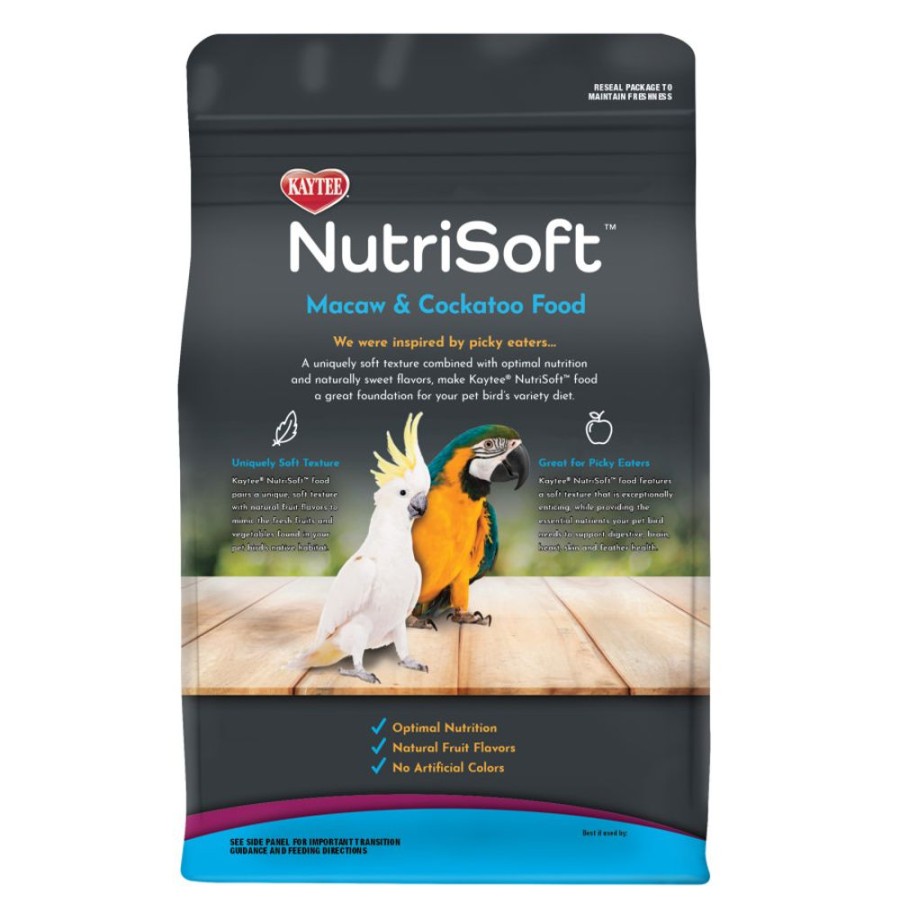 For Cats & Other Critters Kaytee | Kaytee Nutrisoft Macaw Cockatoo 1Ea/3 Lb