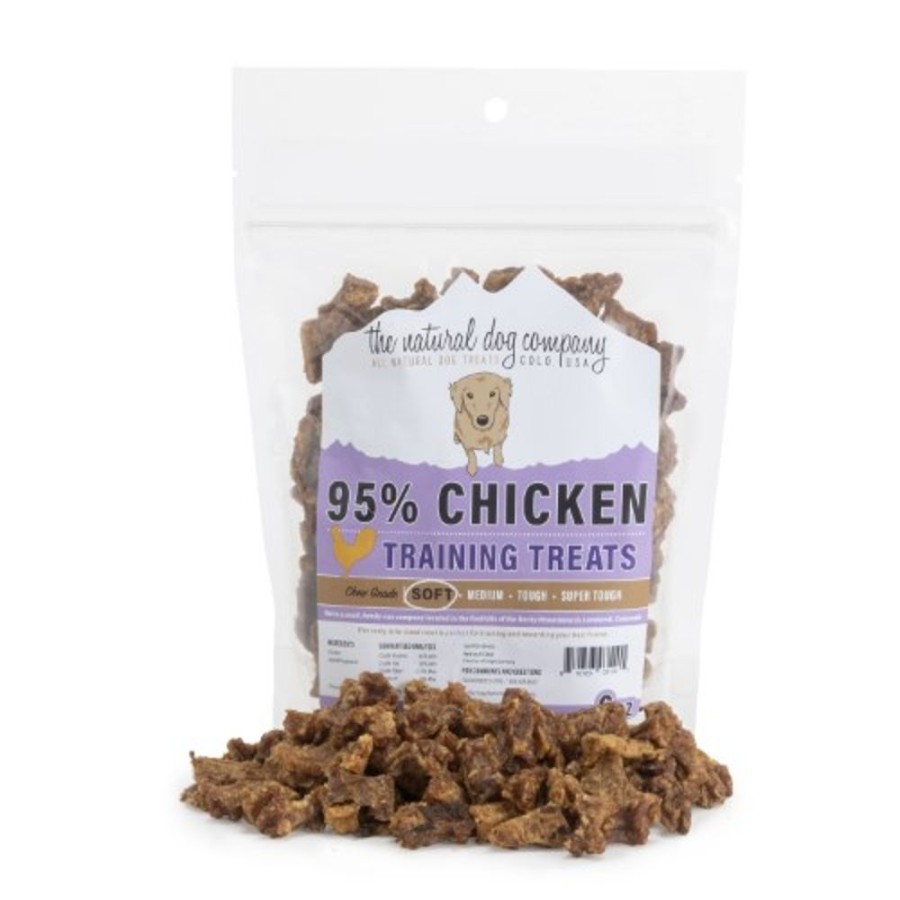 Treats Tuesday's Natural Dog Company | Chicken Training Bites (95% Meat) - 6Oz Bag