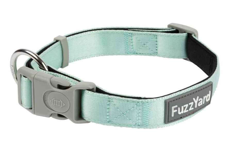 Collars, Leads & Accessories FuzzYard | Collar Mint Green By Fuzzyard