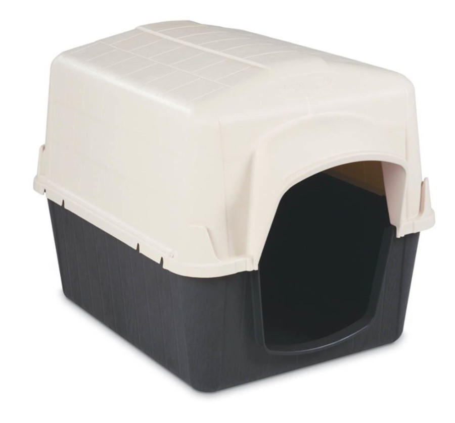 Beds, Crates, Etc. Petmate® | Petmate Barnhome Iii Dog House Bleached Linen, Black 1Ea/Medium