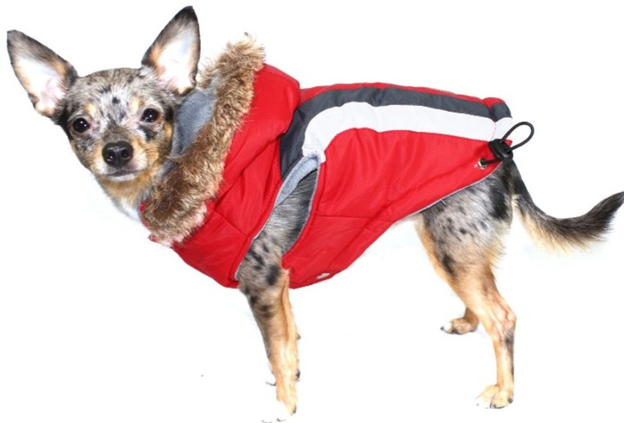 Pet Apparel Hip Doggie Inc. | Swiss Alpine Ski Vest - Red