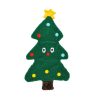 Special Occasion & Holiday Patchwork Pet | Stuffingless Christmas Tree 14"