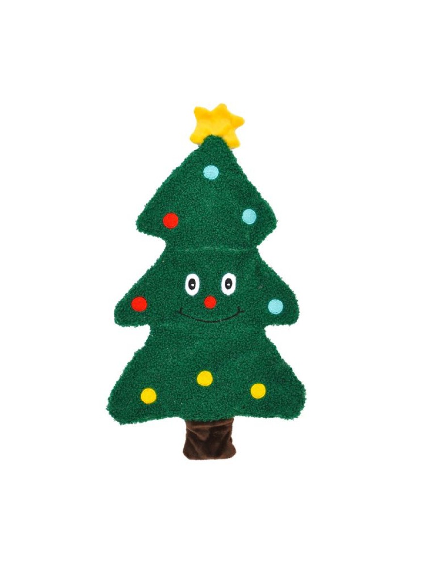 Special Occasion & Holiday Patchwork Pet | Stuffingless Christmas Tree 14"