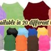 Pet Apparel (Continued) Mirage Pet Products | Plain Blank Shirts