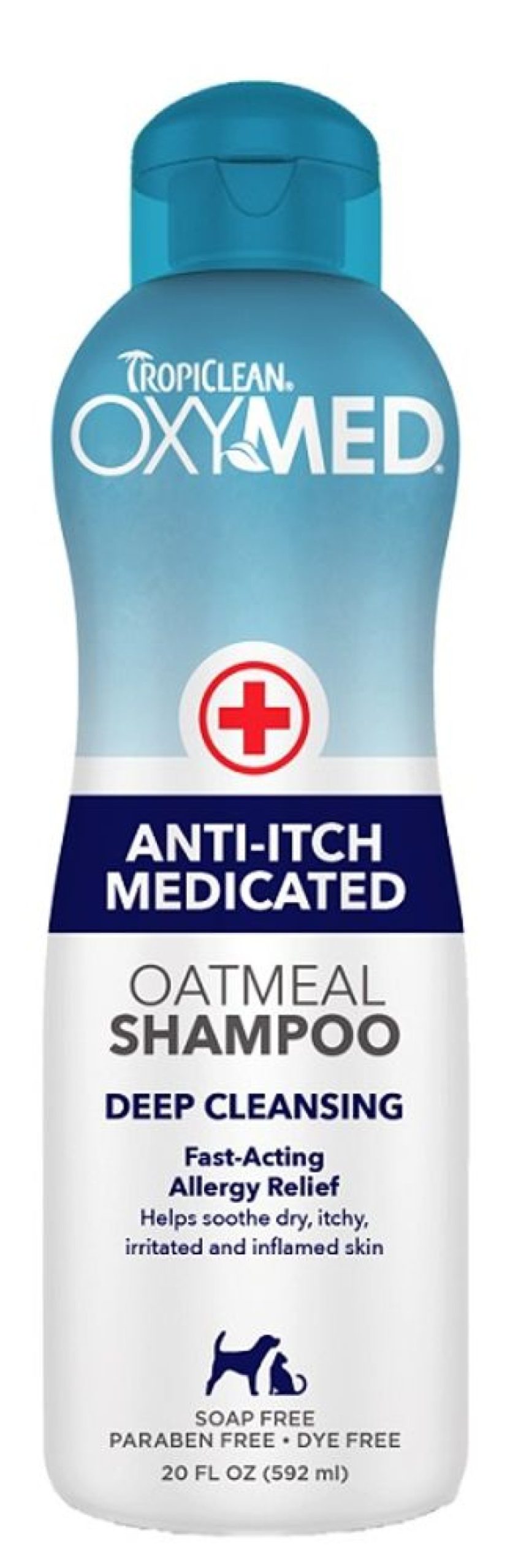 Grooming & Shampoos Oxy-Med® | Tropiclean Oxymed Medicated Shampoo - Anti-Itch 20 Oz