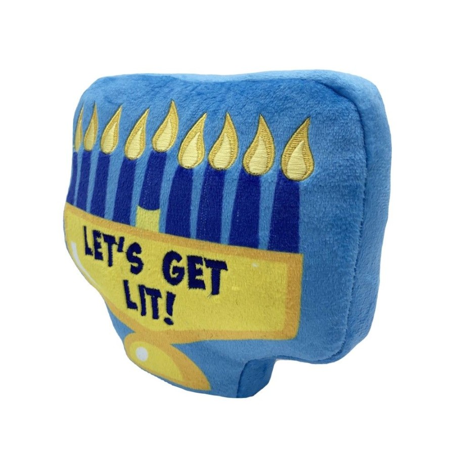 Special Occasion & Holiday Huxley & Kent® | Let'S Get Lit Menorah Dog Toy