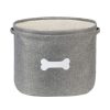 For The Home Park Life Designs | Capri Grey Pet Toy Basket