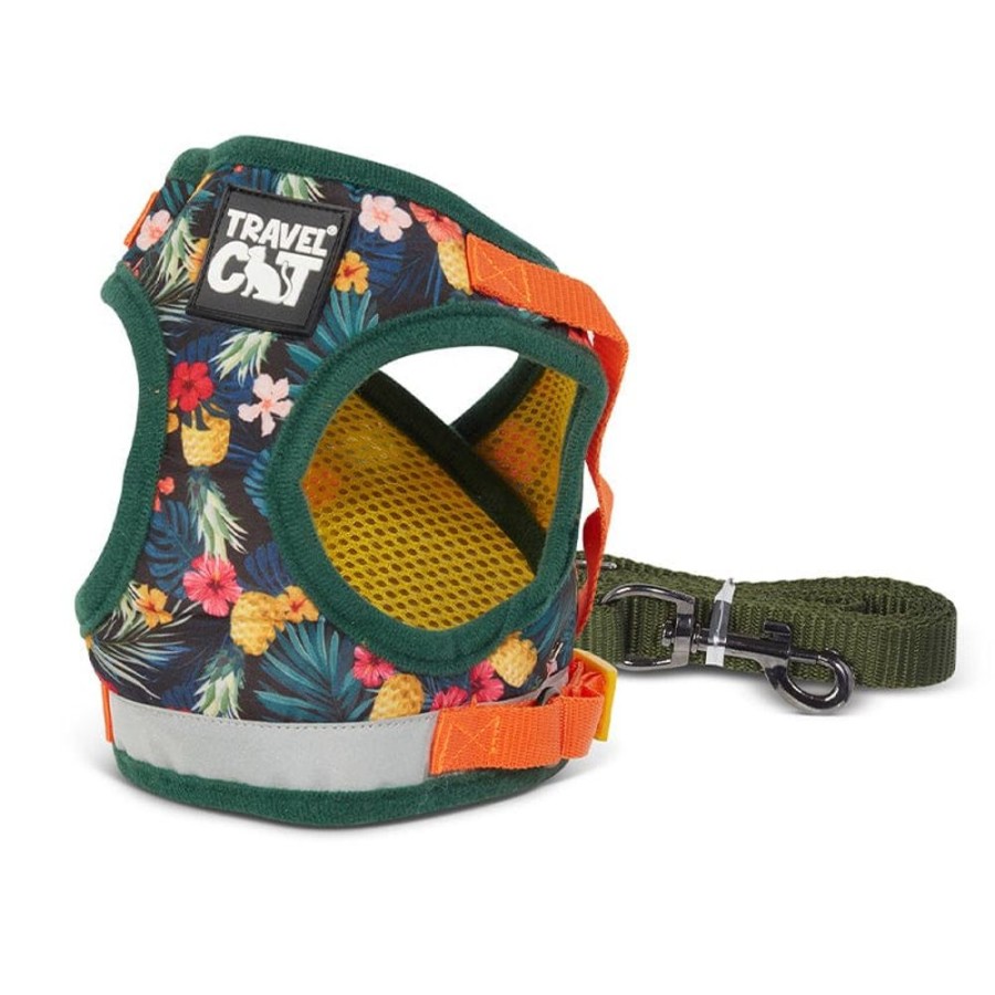 For Cats & Other Critters Travel Cat | The Hawaiian Shirt Limited-Edition Cat Harness & Leash Set