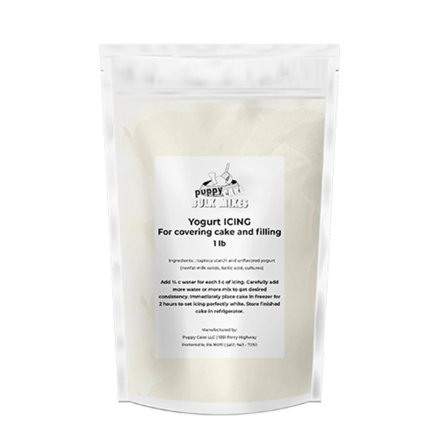 Treats Puppy Cake | Yogurt Icing For Covering Cakes And Filling - 1 Lb Bulk