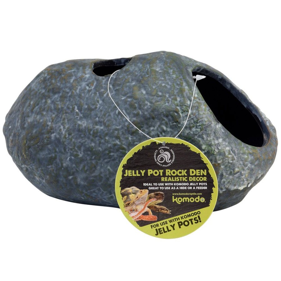 For Cats & Other Critters Komodo | Komodo Jelly Pot Rock Den