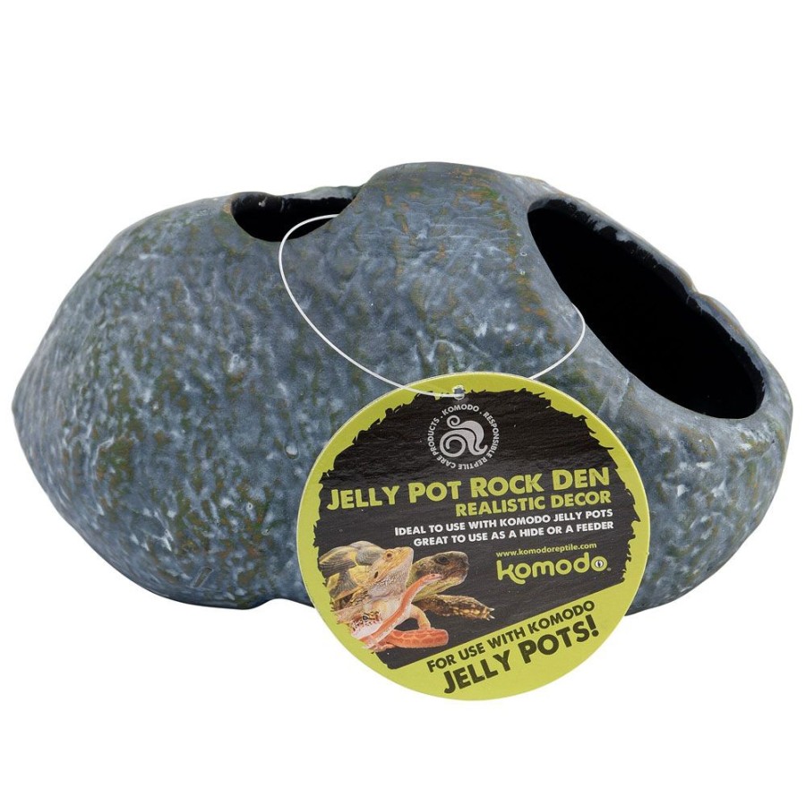 For Cats & Other Critters Komodo | Komodo Jelly Pot Rock Den