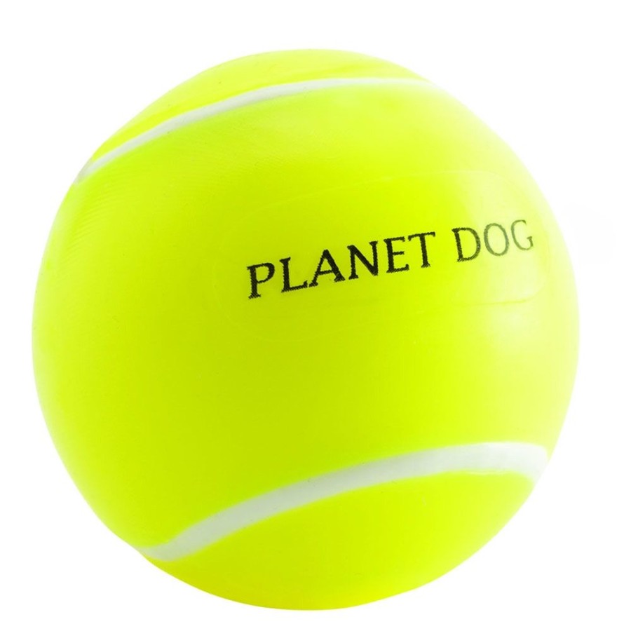 Toys & Playthings Planet Dog | Planet Dog Orbee-Tuff Tennis Ball Treat-Dispensing Dog Chew Toy Yellow