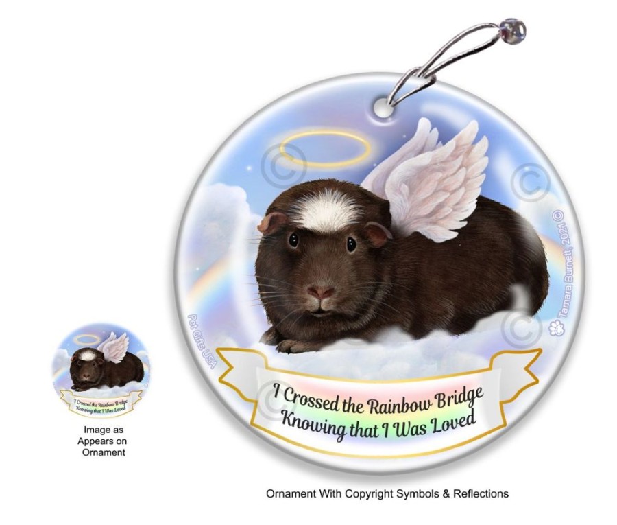 Special Occasion & Holiday Pet Gifts USA | Rainbow Bridge Memorial - Guinea Pig Ornaments