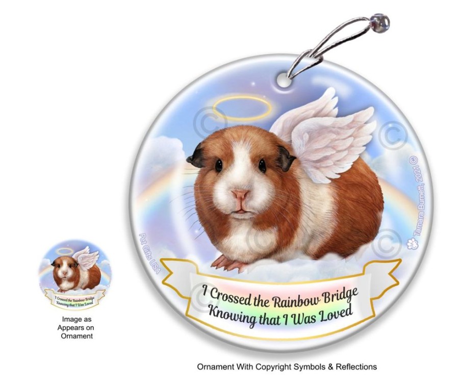 Special Occasion & Holiday Pet Gifts USA | Rainbow Bridge Memorial - Guinea Pig Ornaments