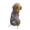 Totes & Carriers Dog Squad | Reversible Puffer Coat, Pink Velvet/Leopard