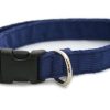 Collars, Leads & Accessories Good Dog Company | Hemp Corduroy Collar, Leashes, Harnesses Blue