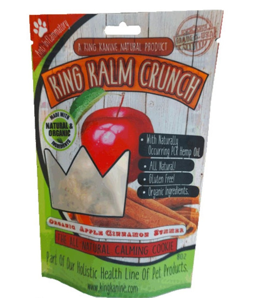 Treats King Kanine | King Kalm Crunch - Apple Cinnamon