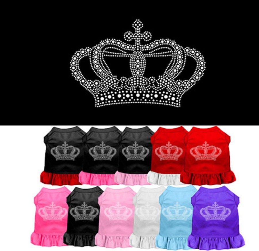 Pet Apparel (Continued) Mirage Pet Products | Rhinestone Crown Dress